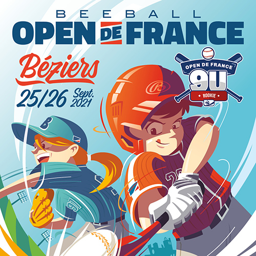 Affiche baseball beziers